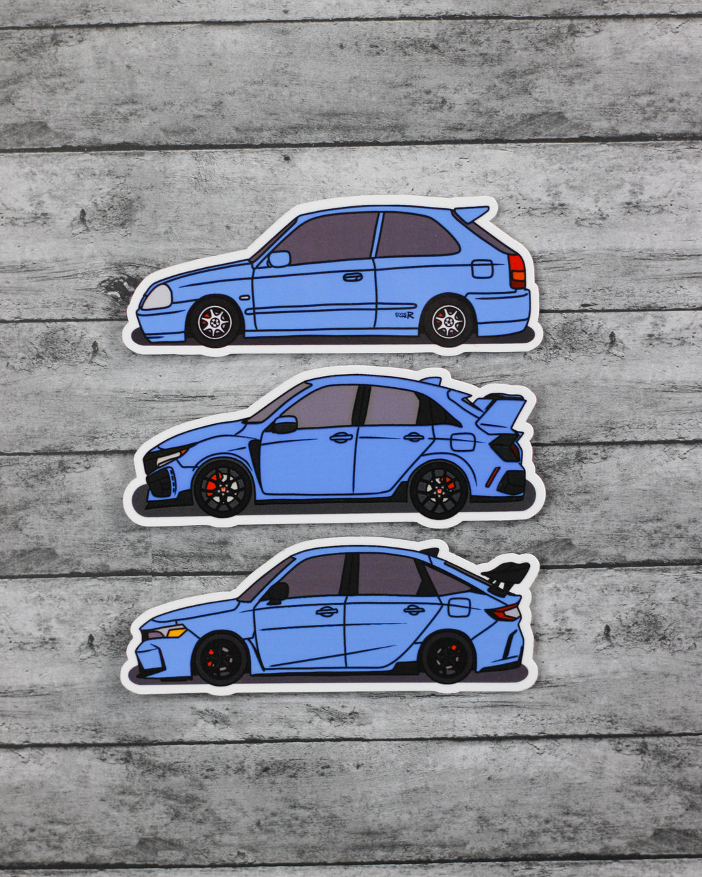Civic Type R Sticker Pack